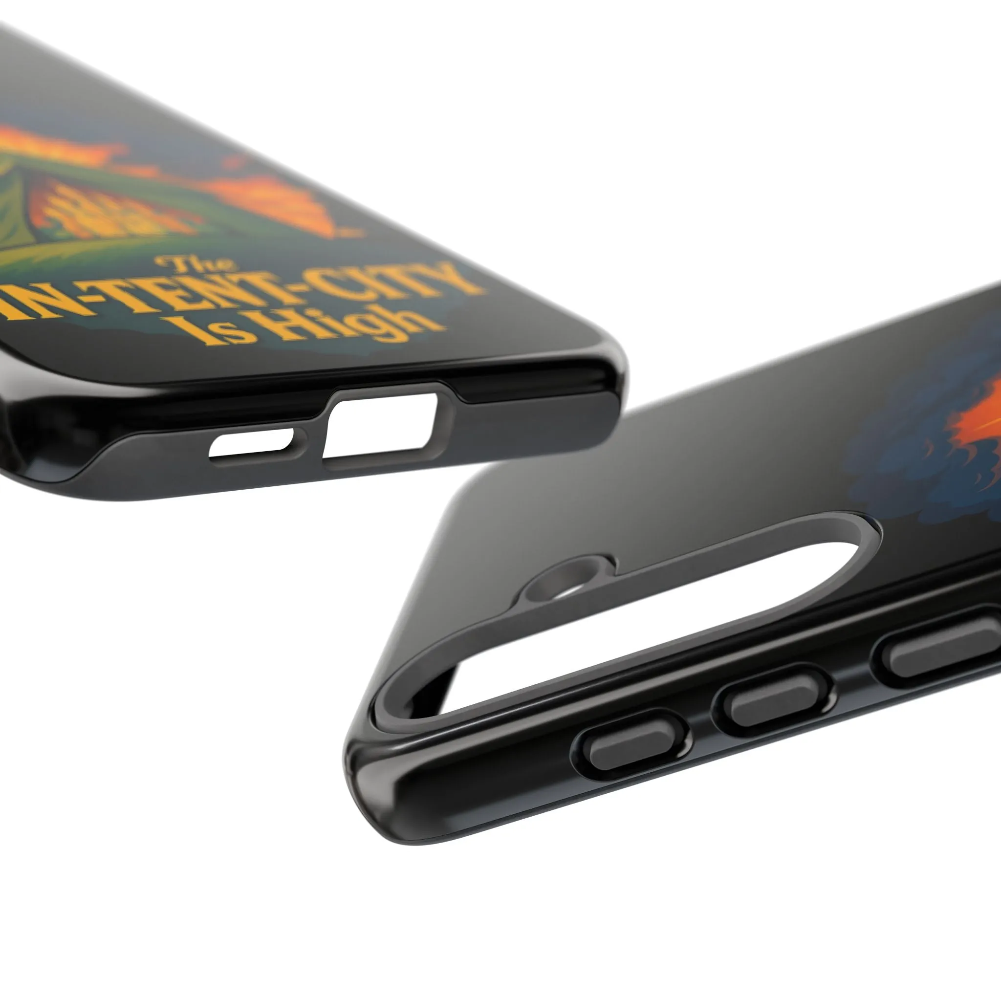 Samsung Phone Case - The In-Tent-City Is High Intense Phone Case Funny Intensity Case