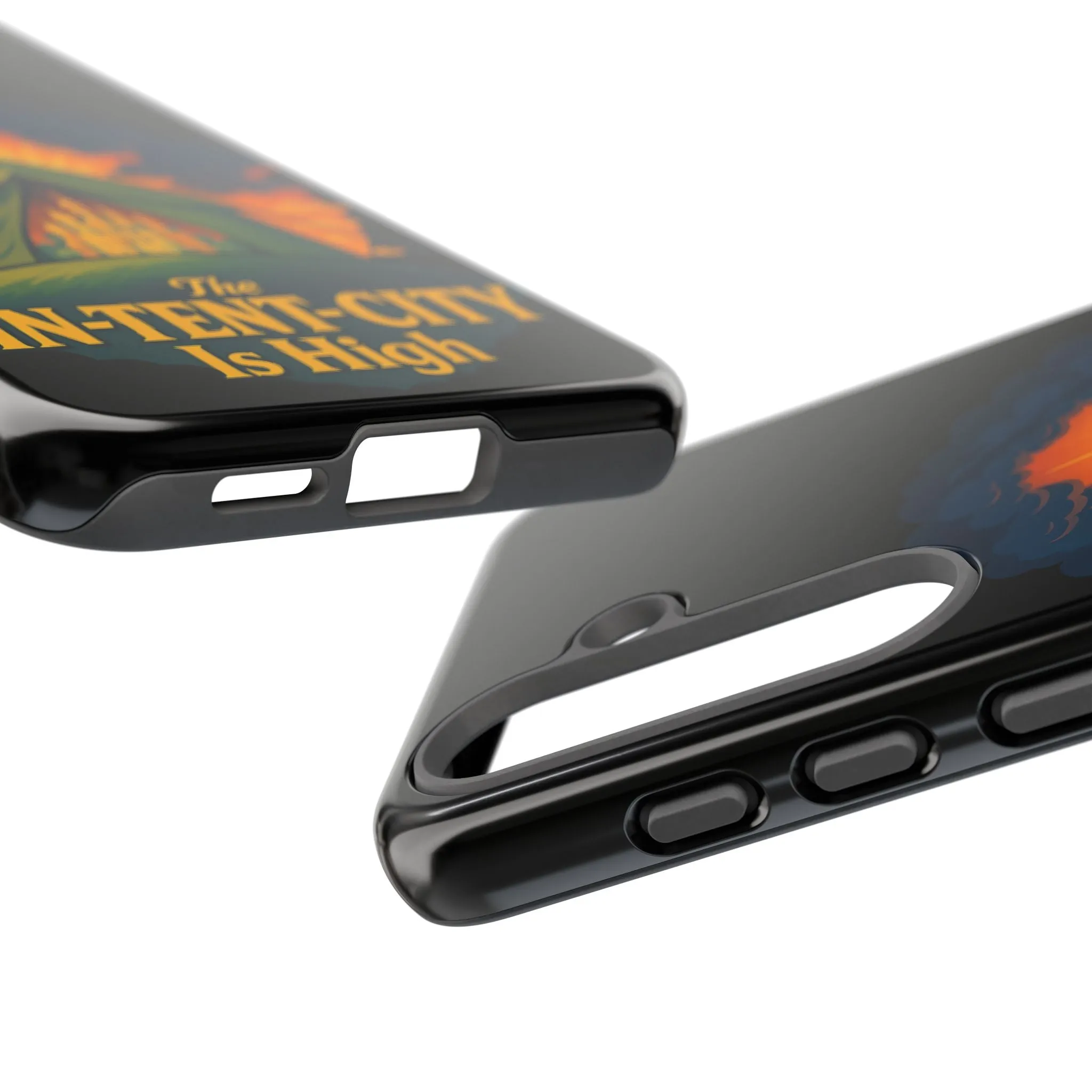 Samsung Phone Case - The In-Tent-City Is High Intense Phone Case Funny Intensity Case