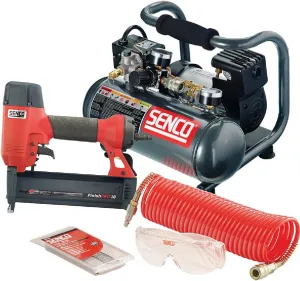 Senco PC0947 18-Gauge Brad Nailer Compressor Combo Kit
