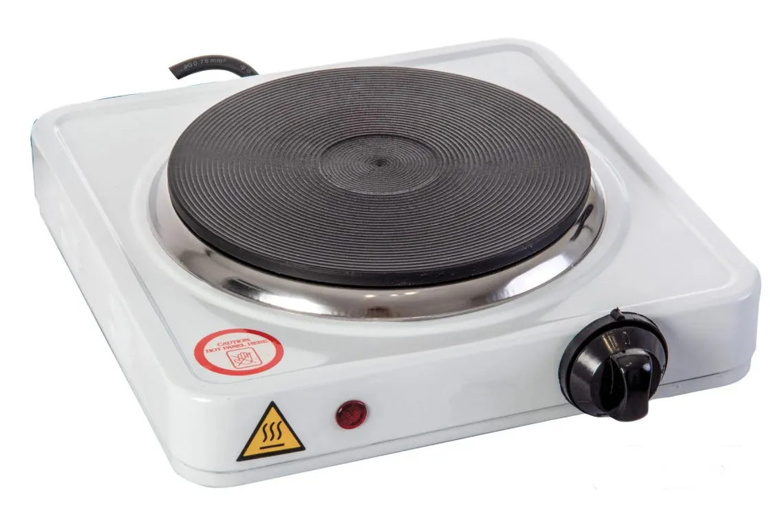 Single Electric Hob 1000watt UK Plug