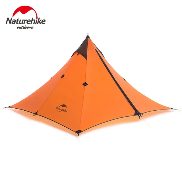 Single Hiking new None Outdoor Camping Pole Tarp Naturehike Pyramid Tents 1 Person Ultralight Cheap Man arrival Tent Affordable delivery