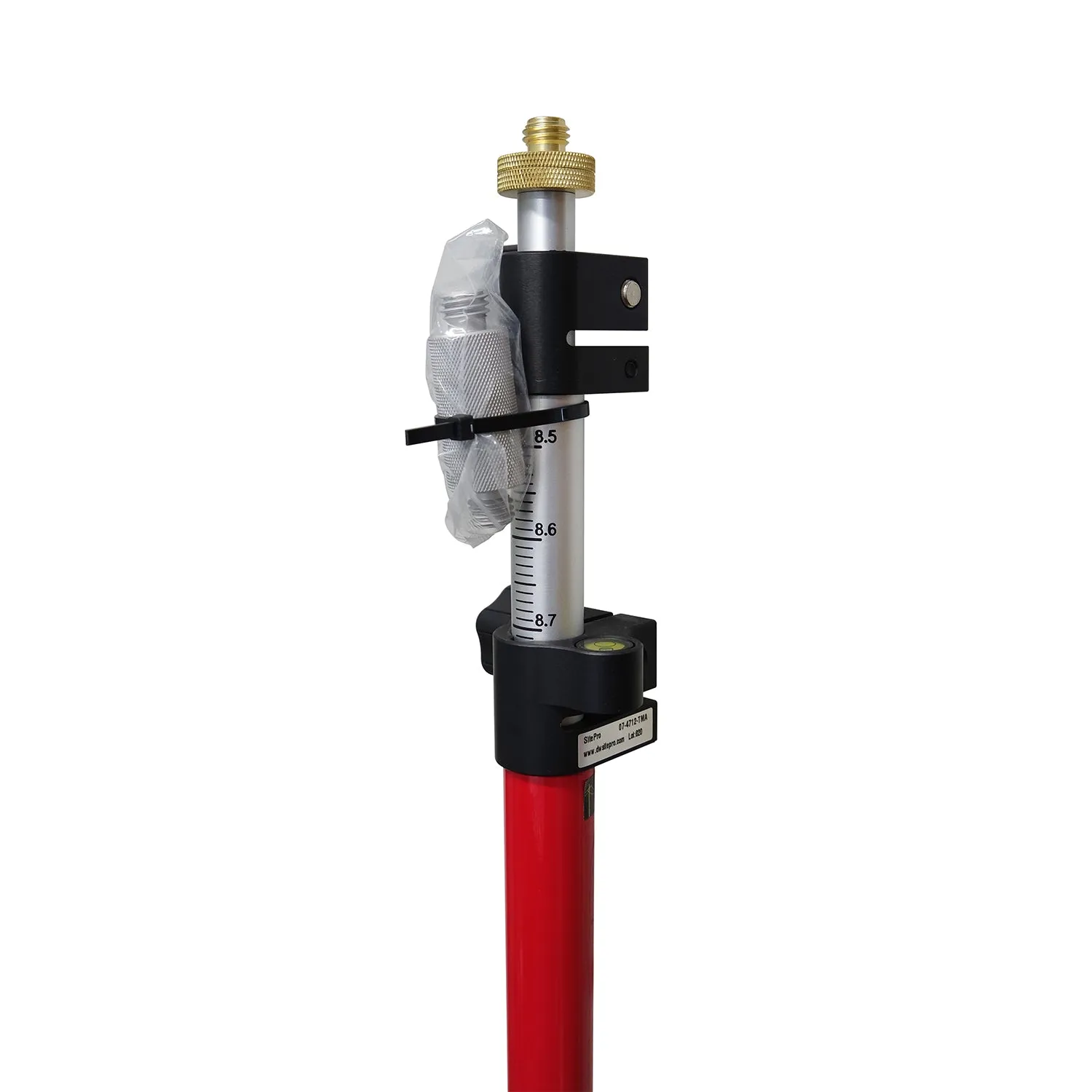 SitePro 12 ft Twist Lock Prism Pole (10ths, Metric)