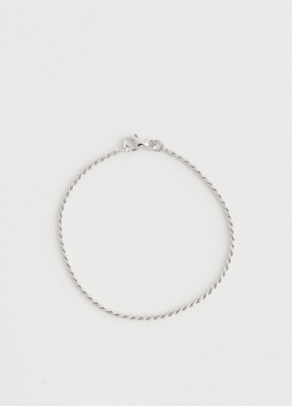 Slim Rope Chain Bracelet