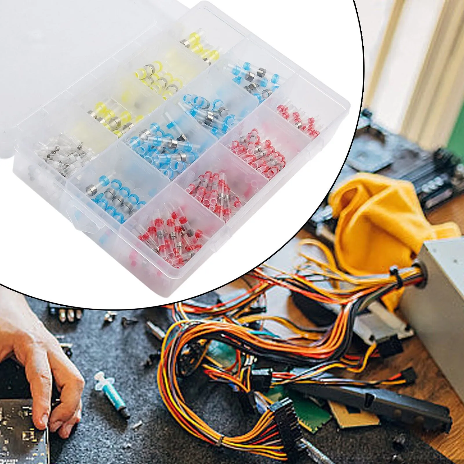 Solder Wire Connector Kit Waterproof Sleeve Wire Splice | 200 Piece Kit