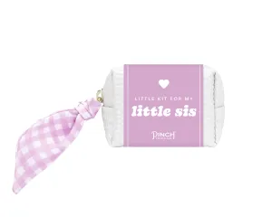 Sorority Little Sis Minimergency | Purple Gingham