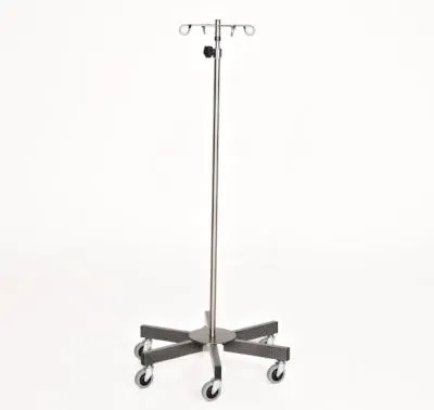 Stainless Steel 6-leg IV Pole