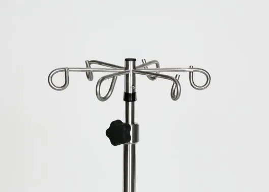 Stainless Steel 6-leg IV Pole