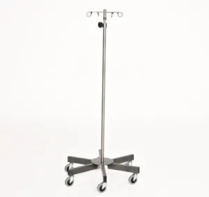 Stainless Steel 6-leg IV Pole