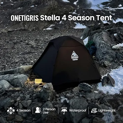 Stella 4 Season Camping Tent Backpacking 2 Person Waterproof