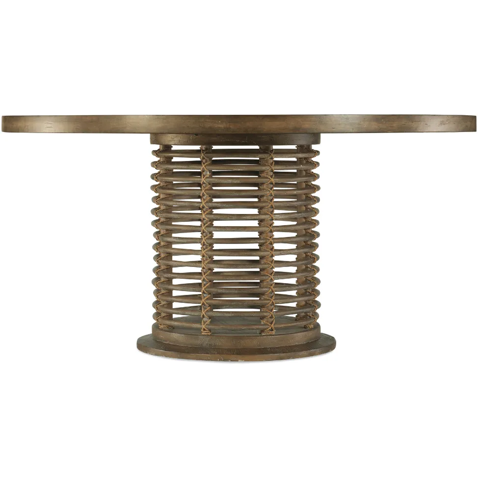 Sundance 60" Rattan Round Dining Table