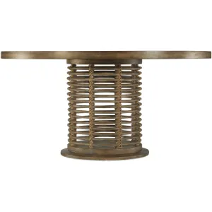 Sundance 60" Rattan Round Dining Table