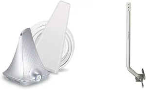 SureCall Flare 3.0 Cell Phone Signal Booster for Home | Yagi Antenna Configuration | Integrated Indoor Antenna | Covers Up to 3000 Sq Ft