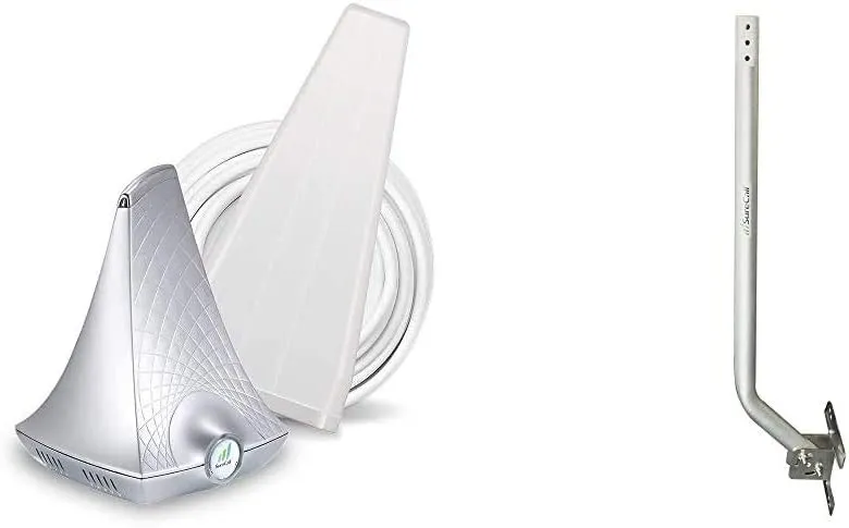 SureCall Flare 3.0 Cell Phone Signal Booster for Home | Yagi Antenna Configuration | Integrated Indoor Antenna | Covers Up to 3000 Sq Ft