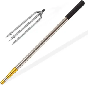 Telescopic Fish Gaff with 1~5 Teeth Assorted harpoons Barbed, Sea and Ice Fishing Spear Gig for Hunting Fish Frog Mole