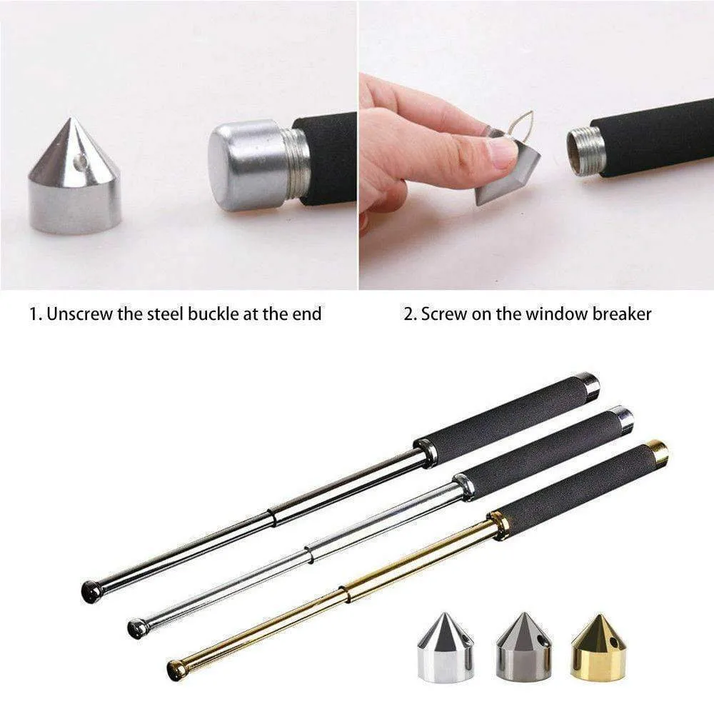 Telescopic Safety Pole Self-Protector