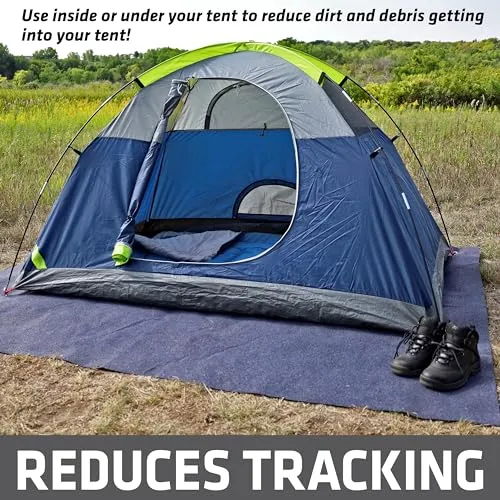 Tent Carpet Mat,Protective Waterproof Liner Keeps You Warm & Dry-Camping