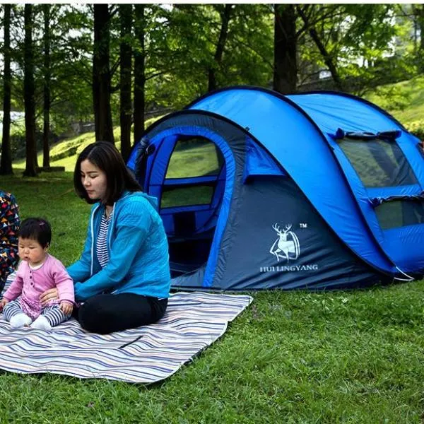Tent Touch-sensitive Automatic Camping Open Time running out