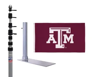 Texas A&M Ultimate Tailgate Flagpole Kit