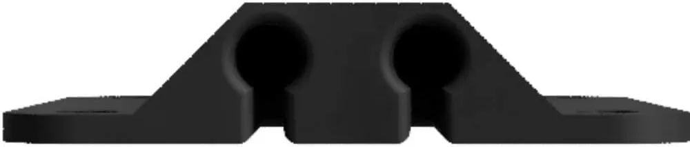 Thru Hull Marine Grade Waterproof Clamshell Pass Thru Wire and Cable Gland Fitting Wiring Kit for Kayaks and Small Boats - Wire Vent and Gasket Included