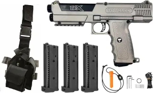 Tippmann TiPX Deluxe Paintball Gun Pistol Kit