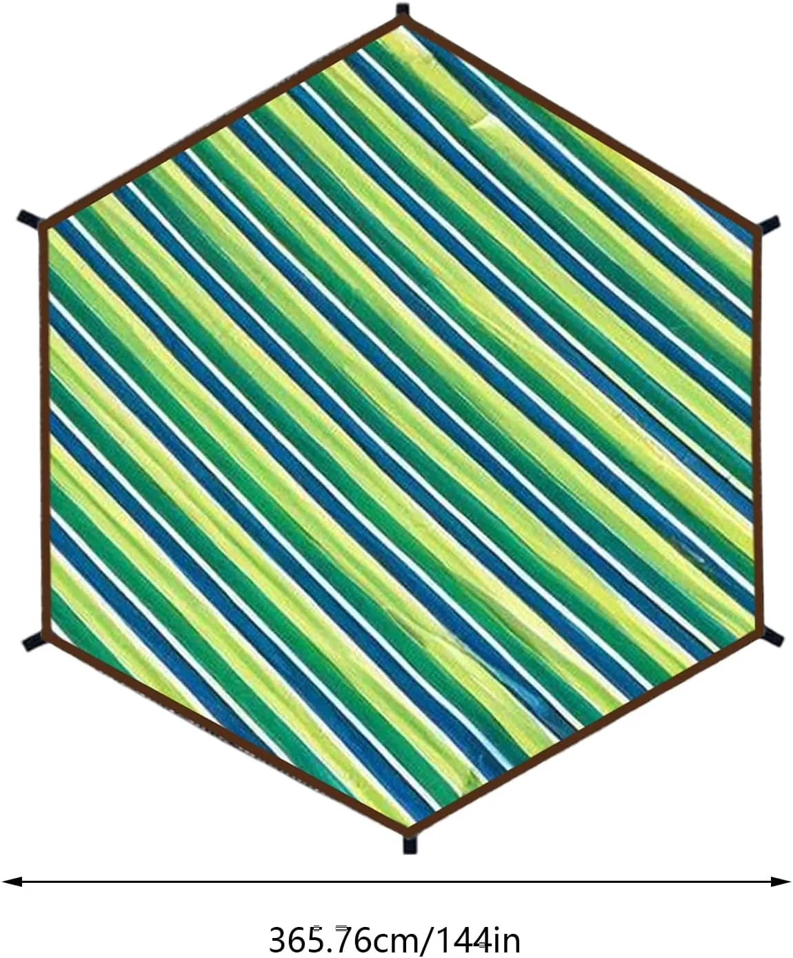 Trampoline Cover, Waterproof UV Protection Trampoline Tent Cover, Anti-Slip, Tear-Resistant, Group Entertainment for Outdoor Backyard Garden Use