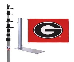 University of Georgia Ultimate Tailgate Flagpole Kit