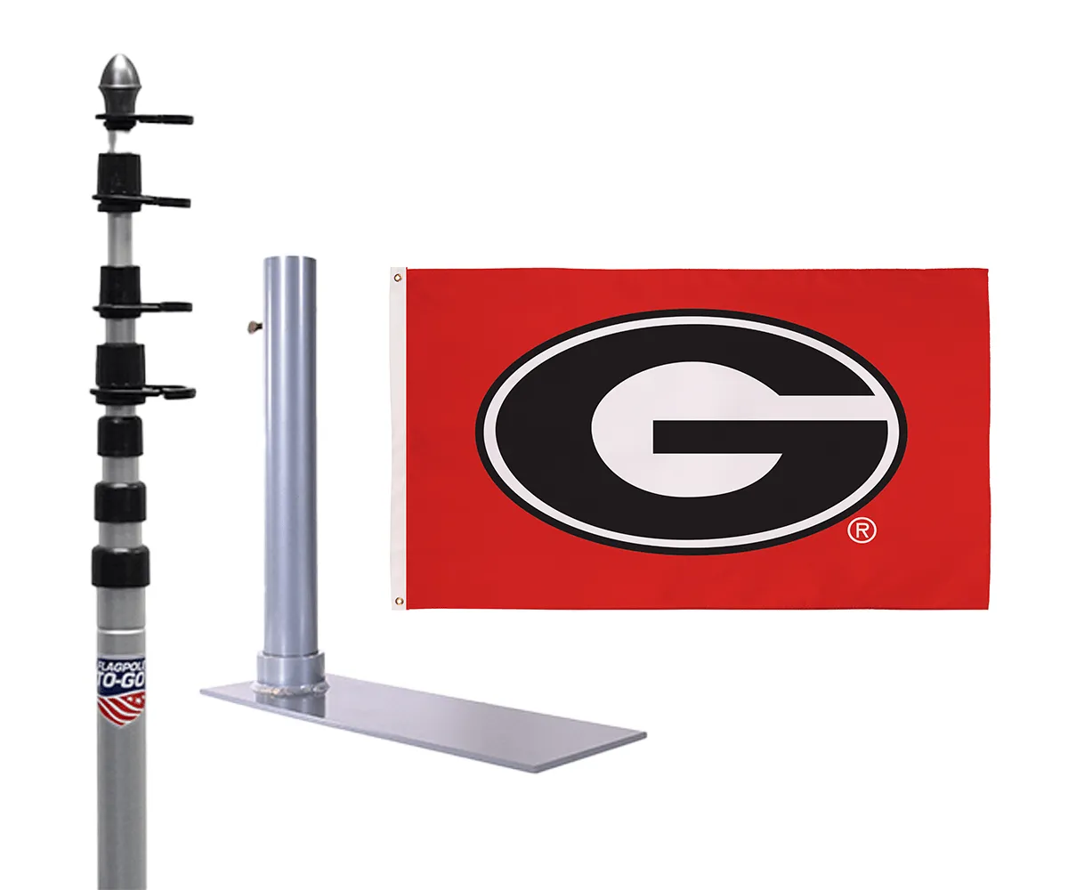 University of Georgia Ultimate Tailgate Flagpole Kit