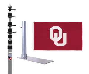 University of Oklahoma Ultimate Tailgate Flagpole Kit