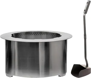 US Stove Company Smokeless 31 Inch Stainless Steel Wood Burning Portable Fire