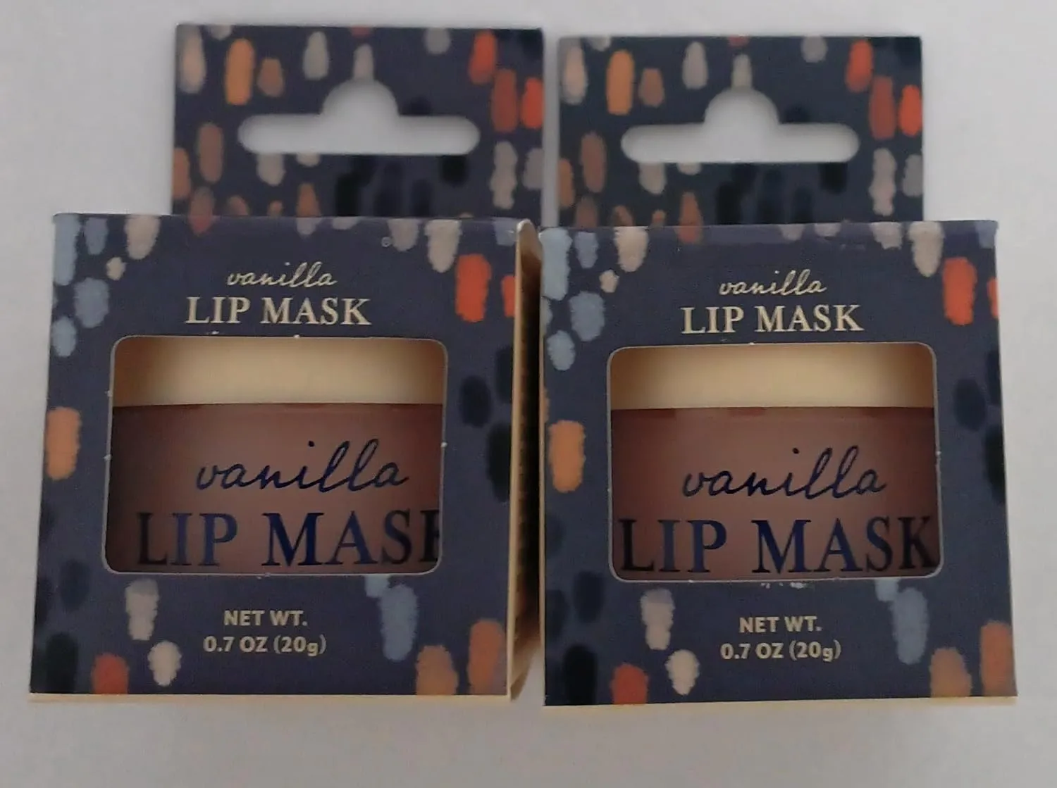 Vanilla Lip Mask Treatment, 0.7 oz, Pack of 2