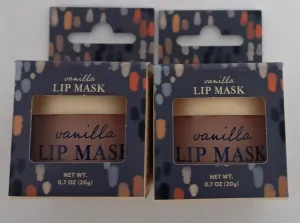 Vanilla Lip Mask Treatment, 0.7 oz, Pack of 2