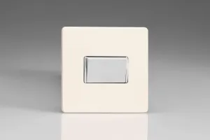 Varilight XDYFIWS.PD Screwless Primed 1-Gang 10A Fan Isolating Switch (3 Pole)