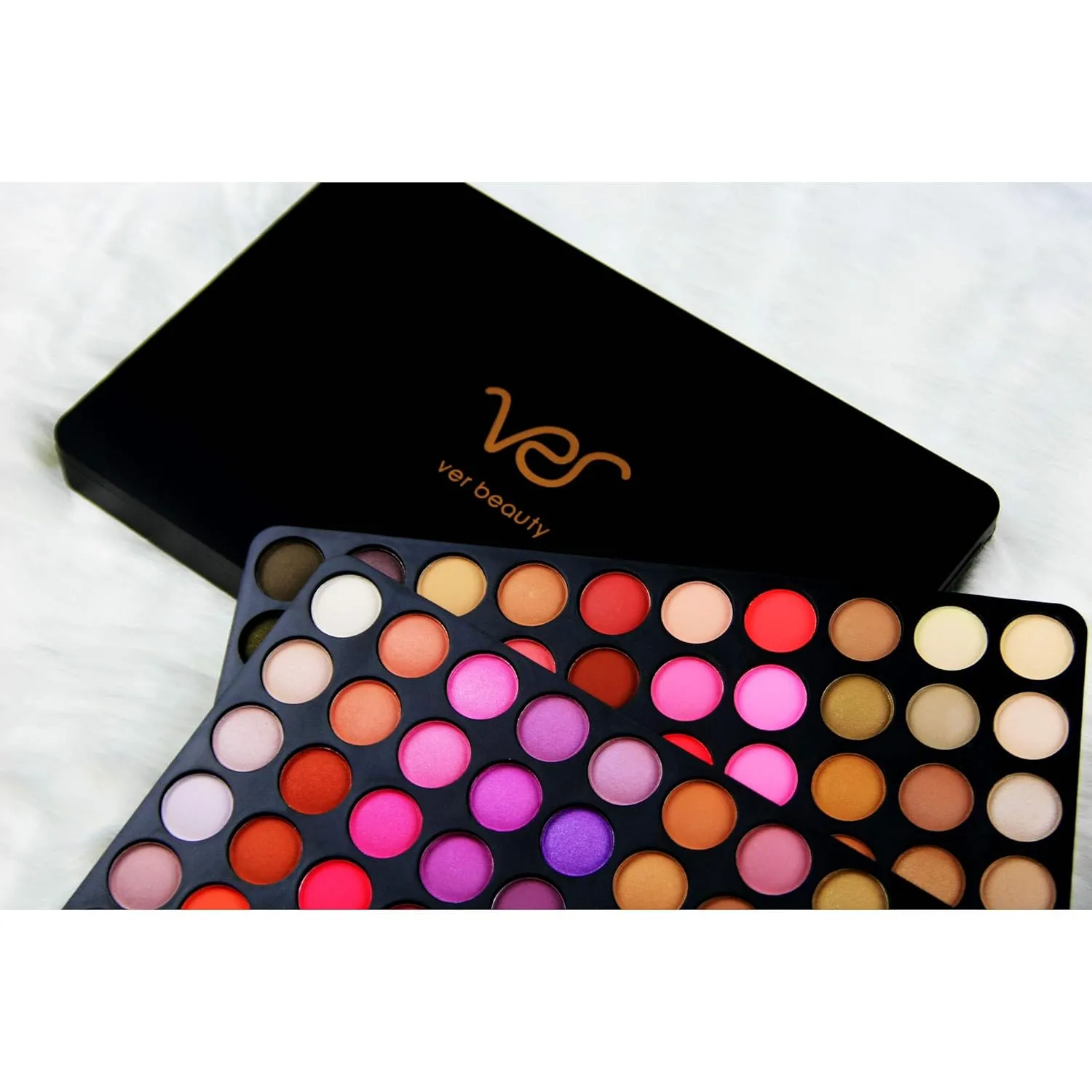 Ver Beauty Glamour Me 120 Colors Shimmer and Matte Professional Highly Pigmented Eyeshadow Palette Collection Makeup Cosmetics Kit Eye Set, Multicolor (VMP1211GLME)