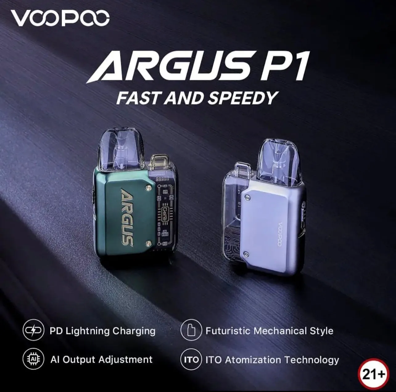Voopoo Argus P1 Pod System Kit 800mAh