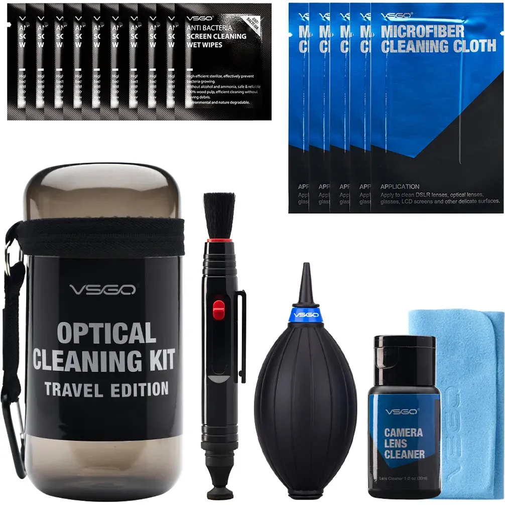 VSGO Optical Cleaning Kit Travel Edition - Grey