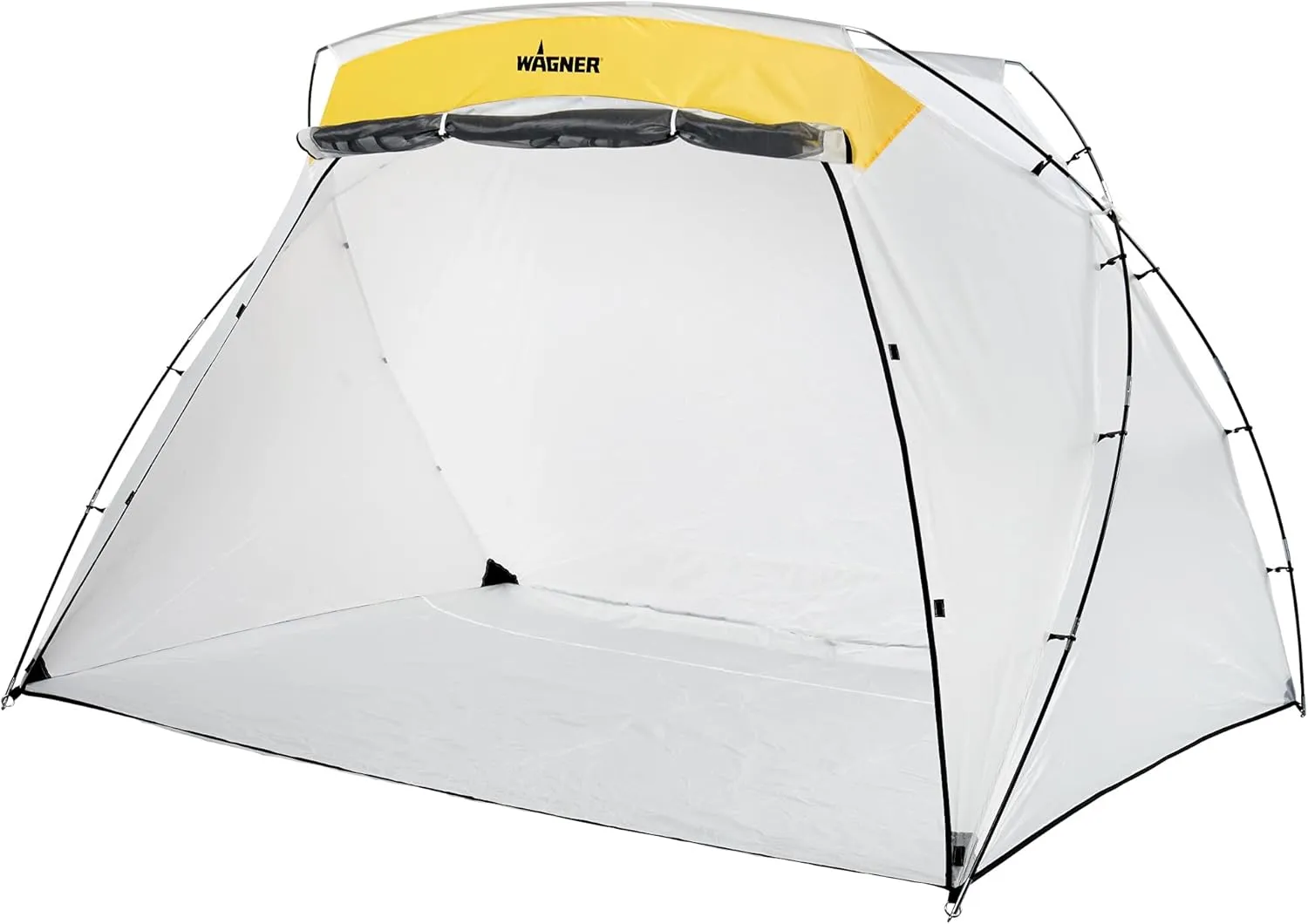 Wagner Spraytech 0529091 FLEXiO 5000 Stationary HVLP Paint Sprayer, Sprays Unthinned Latex & C900038.M Large Spray Shelter with Built-in Floor & Screen, Portable Paint Booth for DIY Spray Painting