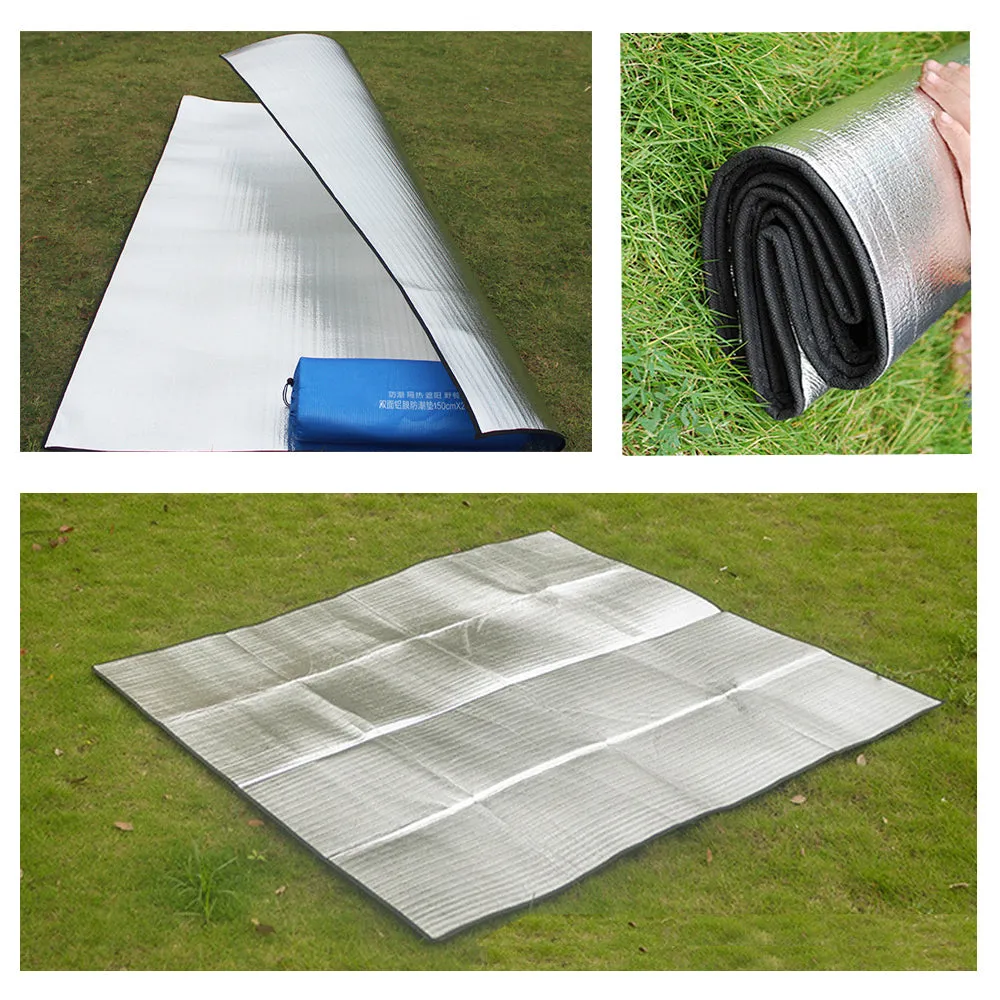Waterproof Automatic Camping Tent 3-4 Person Come with Moisture Proof Pad(Blue)-QLD_Metro
