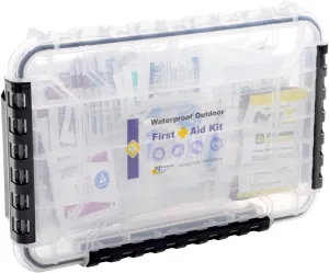 Waterproof First Aid Kit 93 Piece by MFASCO Flambeau Case