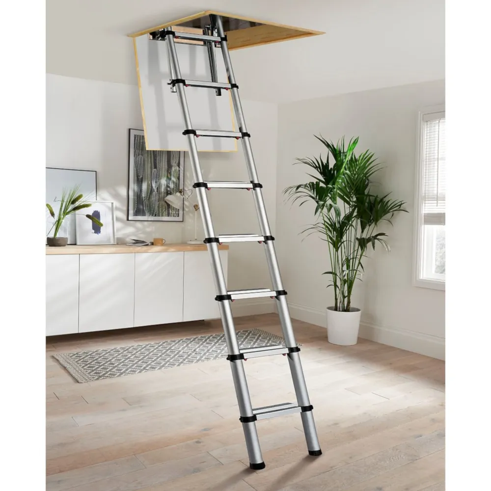Werner Aluminium Telescopic Loft Ladder