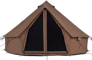 WHITEDUCK Regatta Canvas Bell Tent - W/Stove Jack, Waterproof, 4 Season Luxury Outdoor Camping and Glamping Yurt Tent Made from Breathable 100% Cotton Canvas
