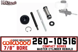 Wilwood 260-10516 | 7/8" Compact M/C Rebuild Kit