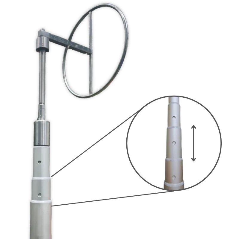 Windsock Telescopic Pole – Oilfield and Industrial Use