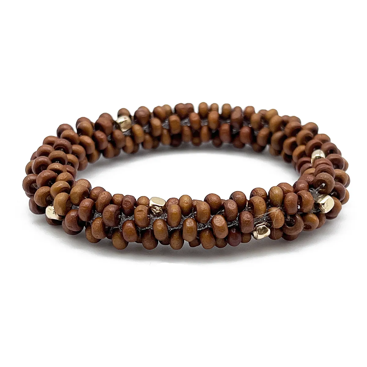 Wood Bead Rope Bracelet