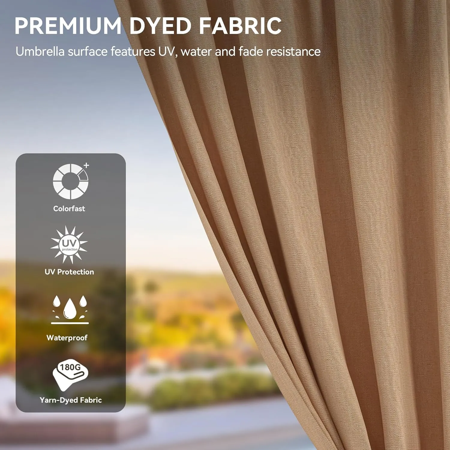 YITAHOME 12X16FT Metal Hard top Gazebo with Metal Steel Double Roof Canopy Galvanized Iron Aluminum Frame Garden Tent Curtains Netting for Patios Backyards Decks Lawns